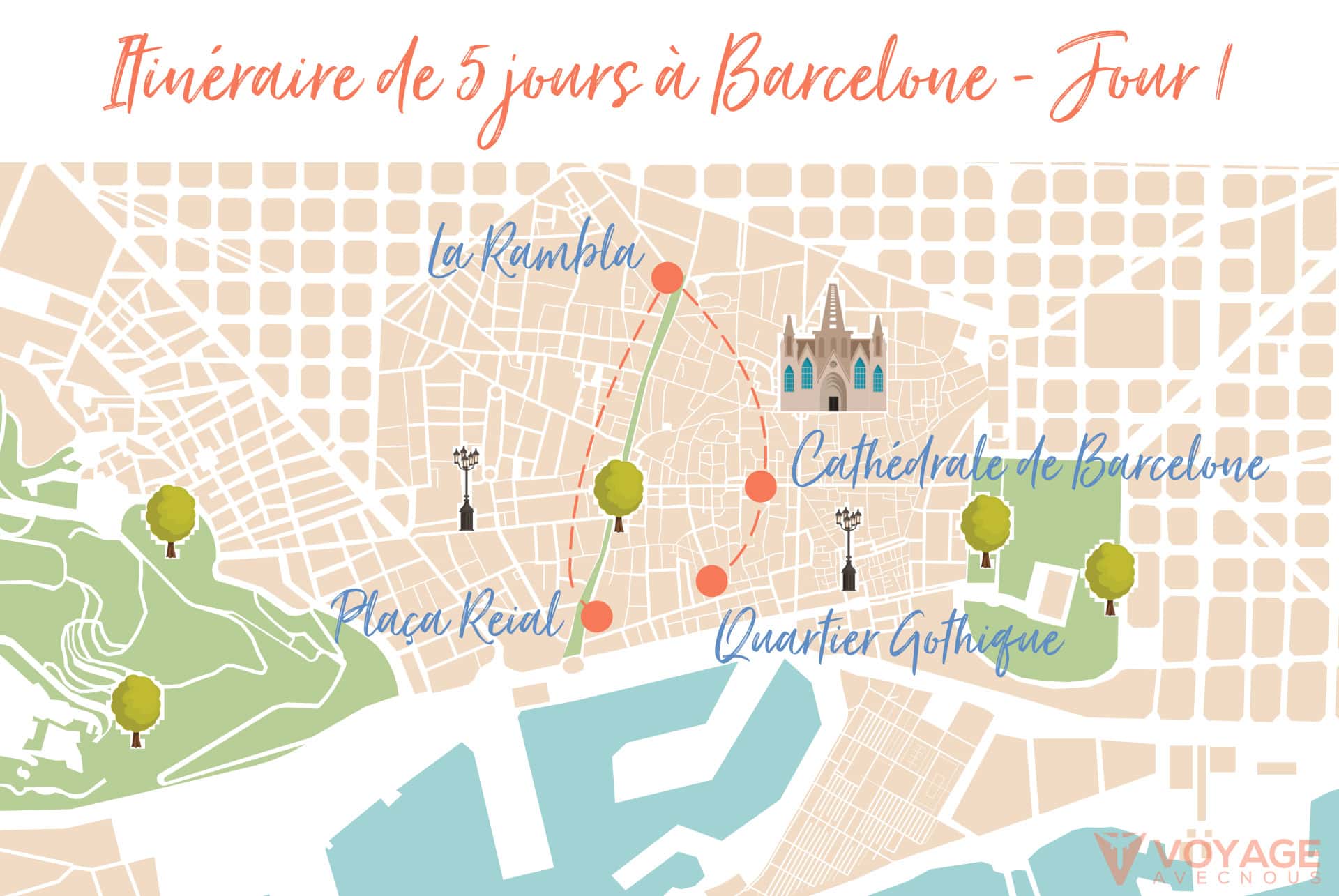 barcelone en 5 jours jour 1 barcelone en 5 jours jour 1