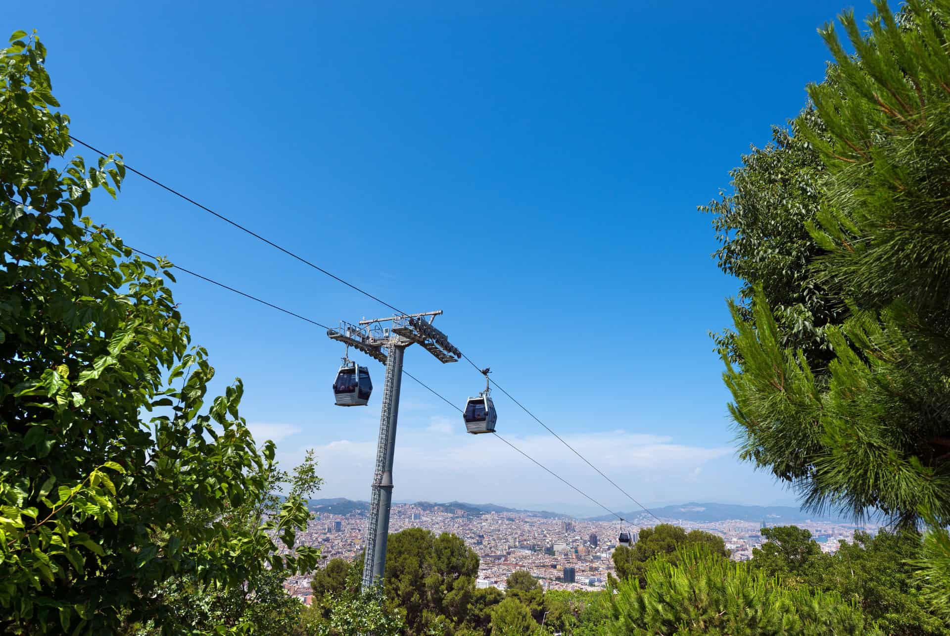 telepherique de montjuic barcelone en 7 jours telepherique de montjuic