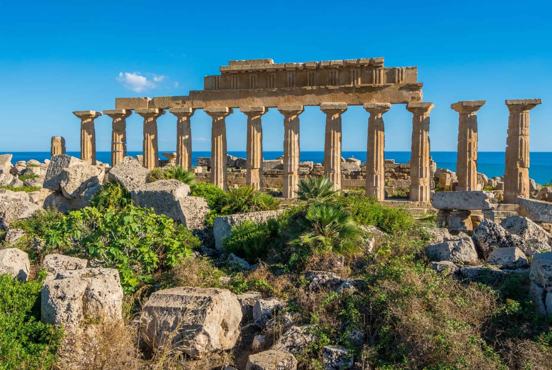 vestiges a selinonte sicile en mars vestiges a selinonte sicile en mars