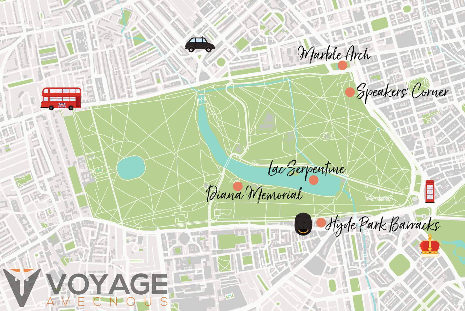 map hyde park map hyde park