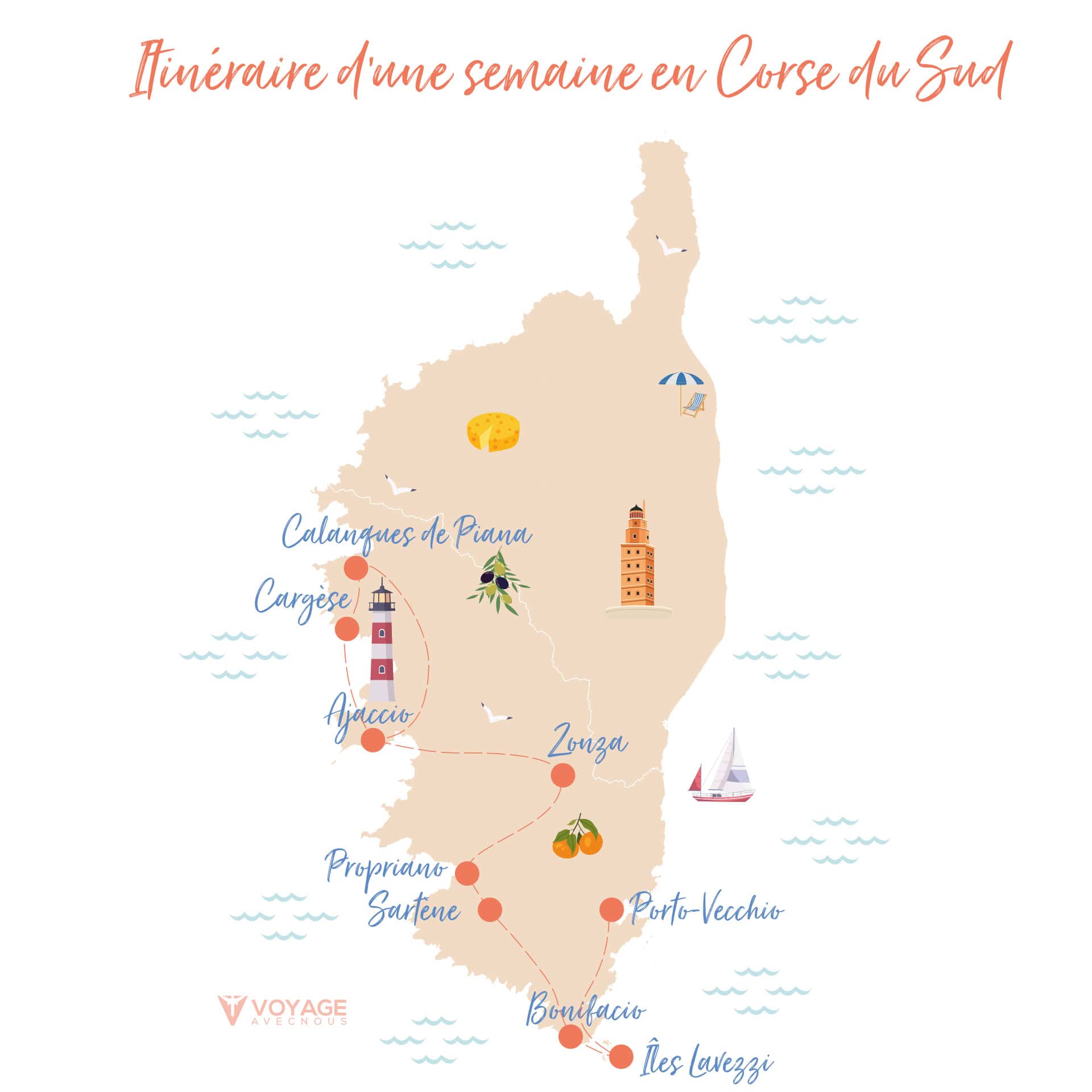 itinéraire corse du sud 1 semaine itinéraire corse du sud 1 semaine