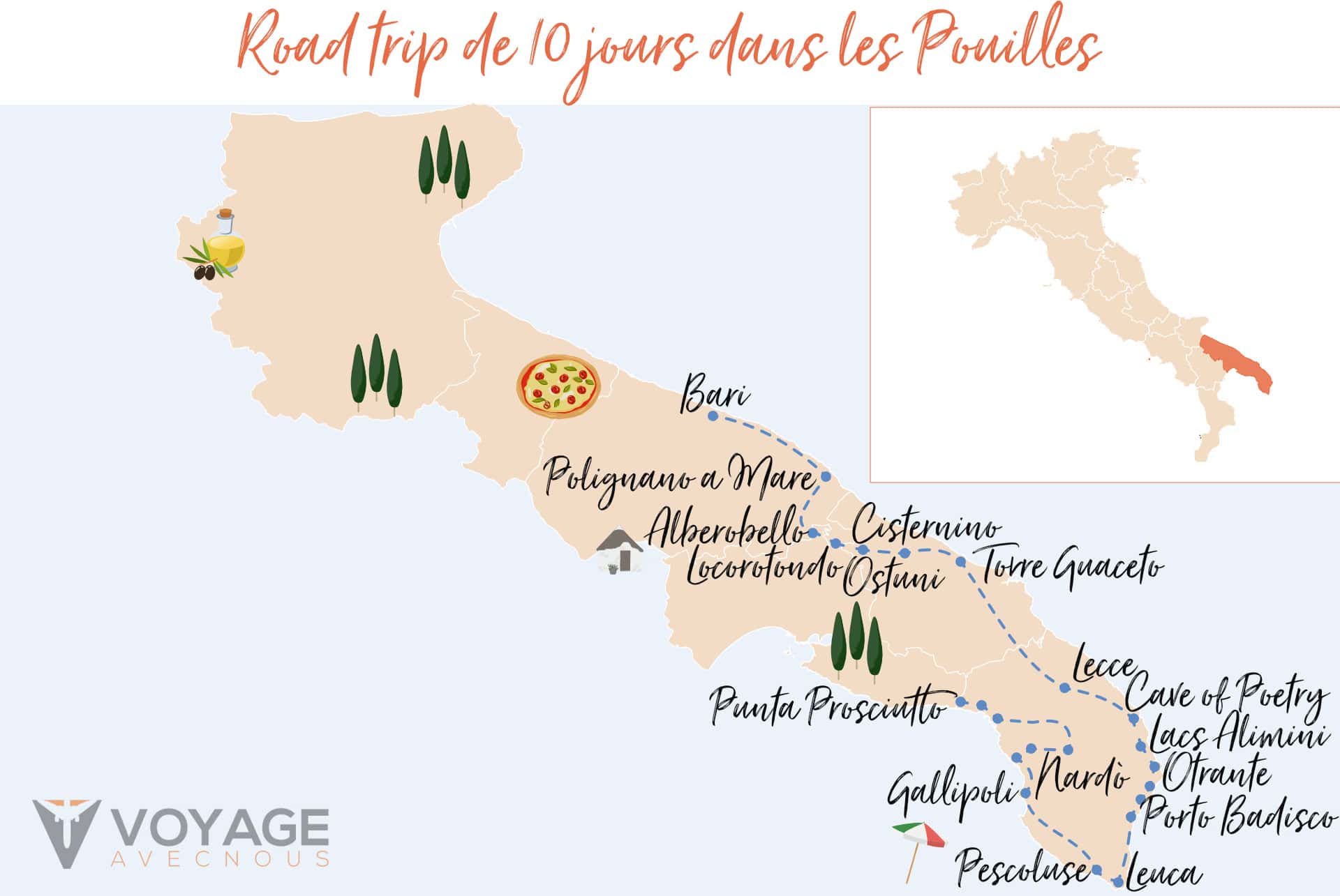 map itinéraire pouilles map itinéraire pouilles