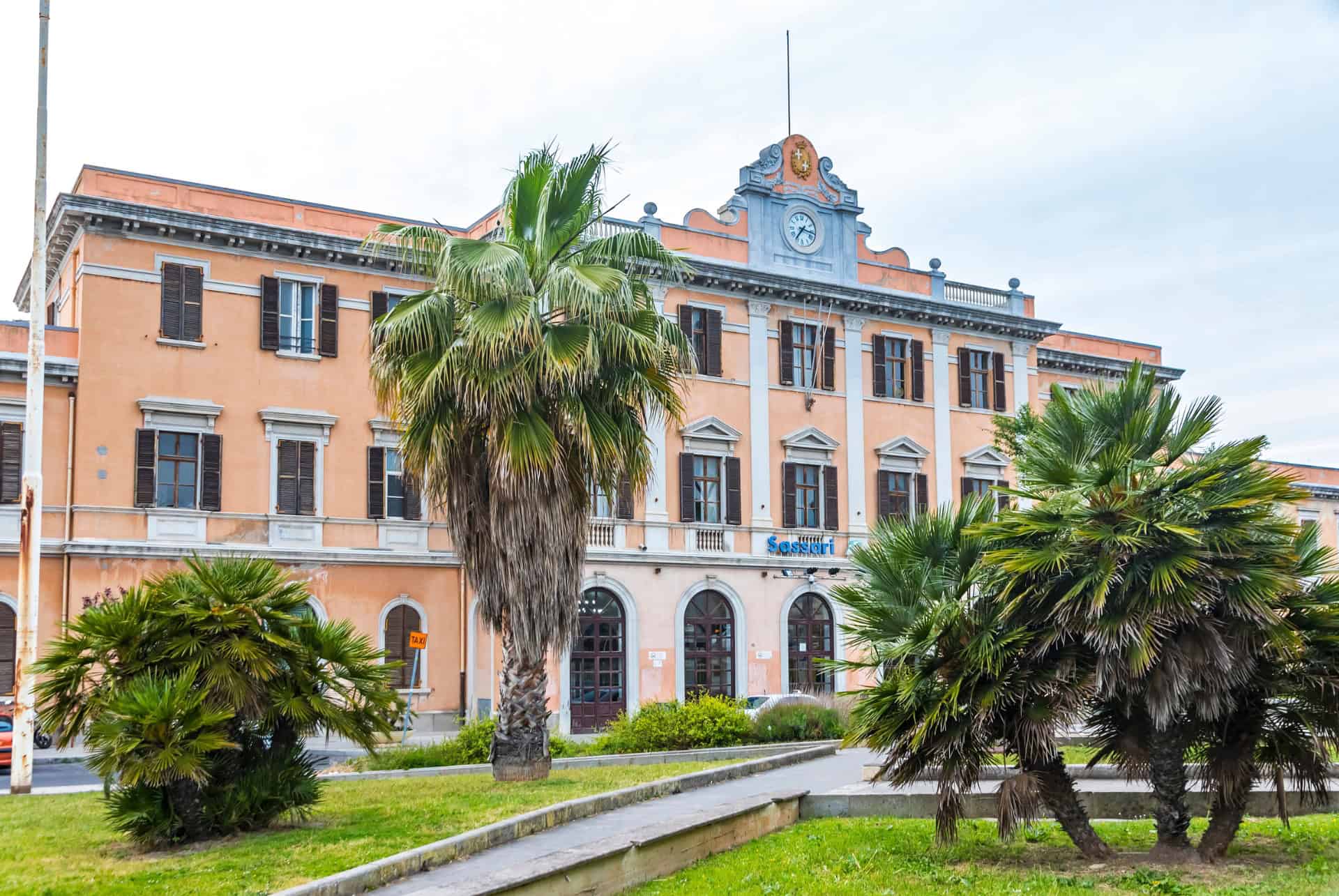 gare sassari devanture gare sassari devanture
